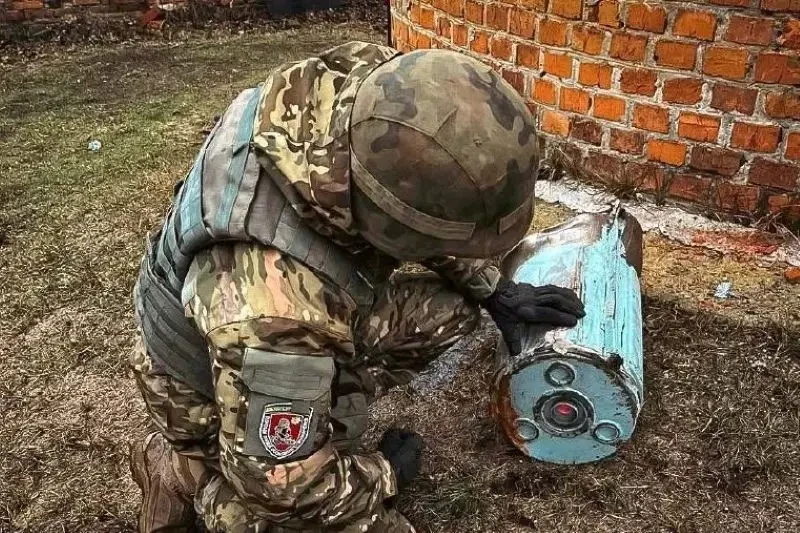 Украинские военные заявили, что обнаружили боевую часть дрона «Герань-2» почти вдвое тяжелее стандартной