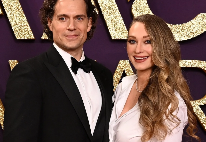 Генри Кавилл с невестой впервые вышли в свет после рождения ребёнка