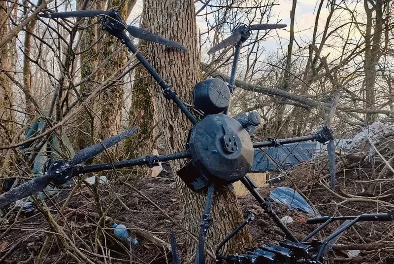 Украинские военные на Харьковском направлении жалуются на возросшие в два раза потери тяжёлых дронов типа «Баба Яга»