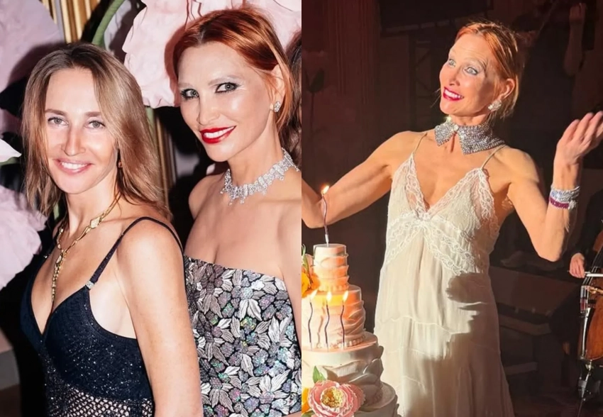 Оксана Бондаренко в числе гостей, Дима Билан — на сцене на дне рождения Елены Спиридоновой в Монако