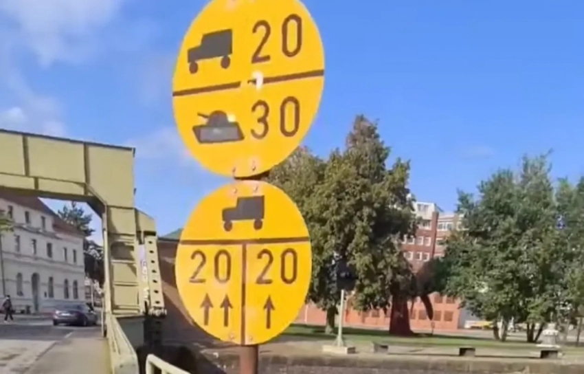 Глава союза резервистов ФРГ призвал вернуть дорожные знаки для танков на мосты и модернизировать дороги