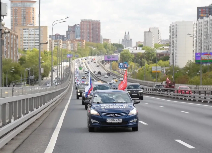 «Офицеры России» провели автопробег, приуроченный к 80-й годовщине Победы в Великой Отечественной войне