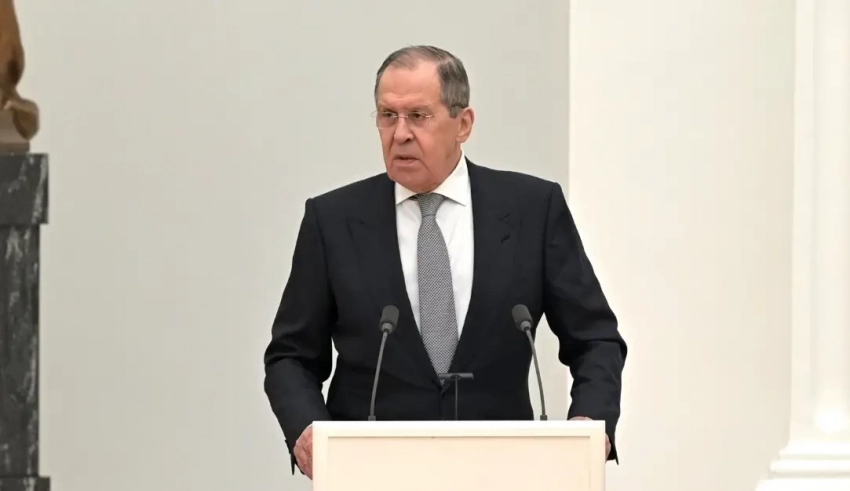 Главе МИД Сергею Лаврову вручена высшая награда России — орден Святого Андрея Первозванного