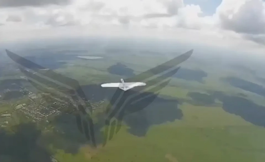 Появились кадры поражения FPV-дронами ВС РФ разведывательных БПЛА противника «Лелека-100», «Фурия» и «Мара»