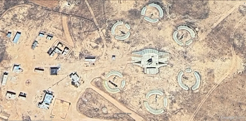 Зенитные ракетные комплексы С-75 и их иностранные клоны на спутниковых снимках