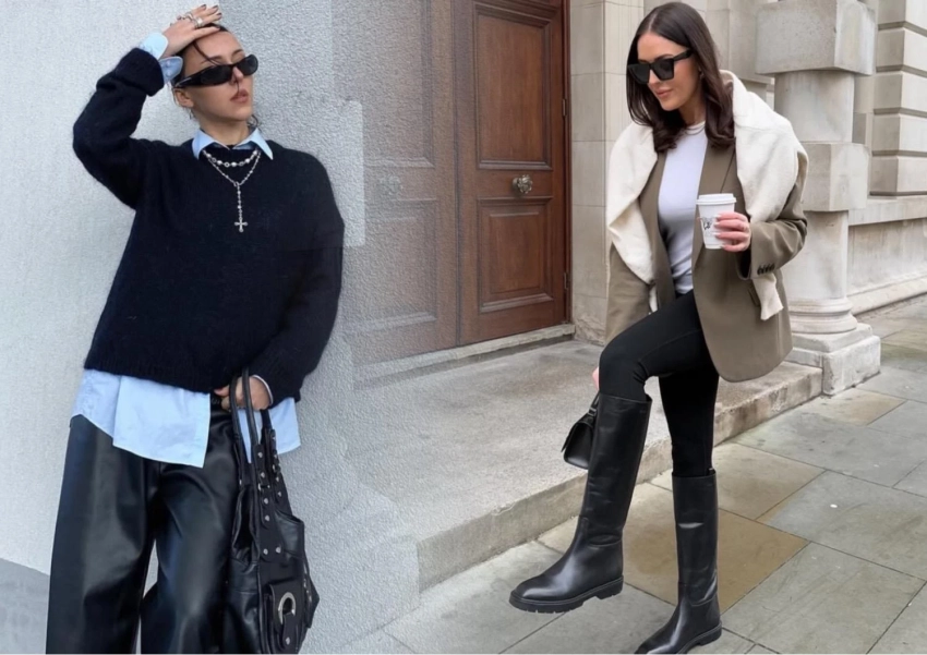 Ключевой тренд сезона весны 2026: с чем и как носить ботфорты