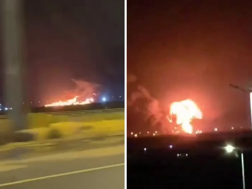 В результате удара горит американская база Али-Салем в Кувейте, тушить некому