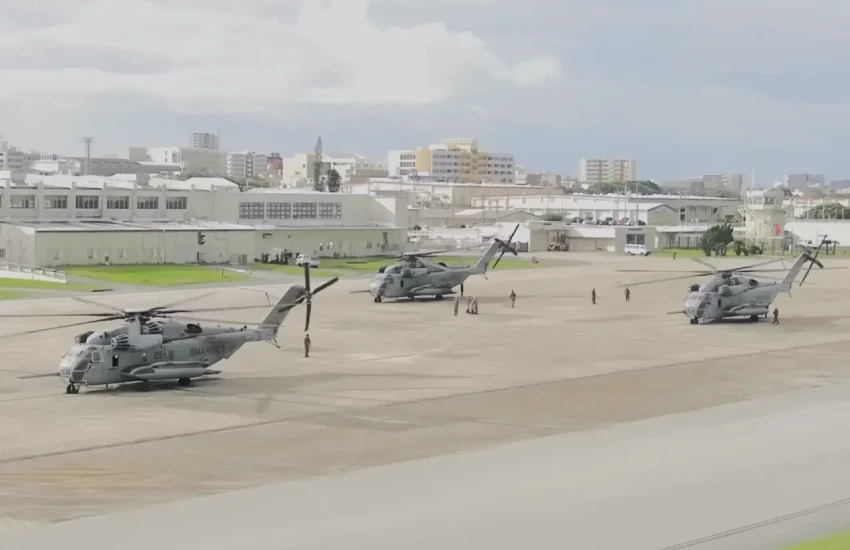 В Японии погибли двое протестующих против размещения военной базы США на острове