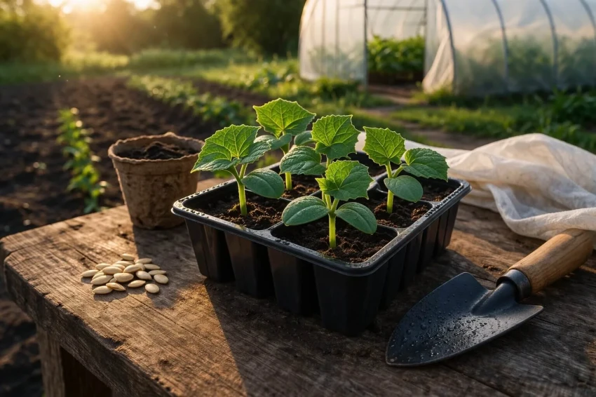 Когда сажать огурцы на рассаду в 2026 году: оптимальные сроки, лунный календарь и главные правила выращивания