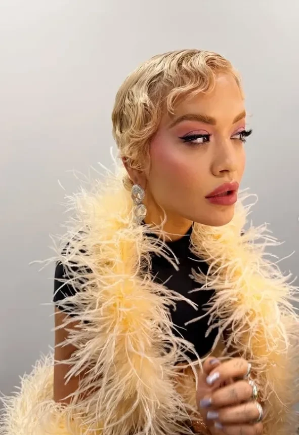 Рита Ора примерила образ от российского бренда на концерте в Дублине