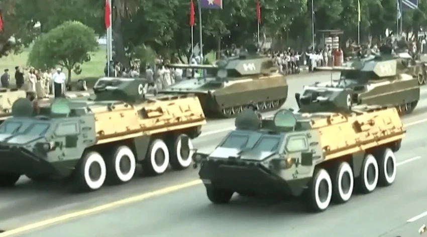 Мьянма представила первые и последние БТР-4У местного производства